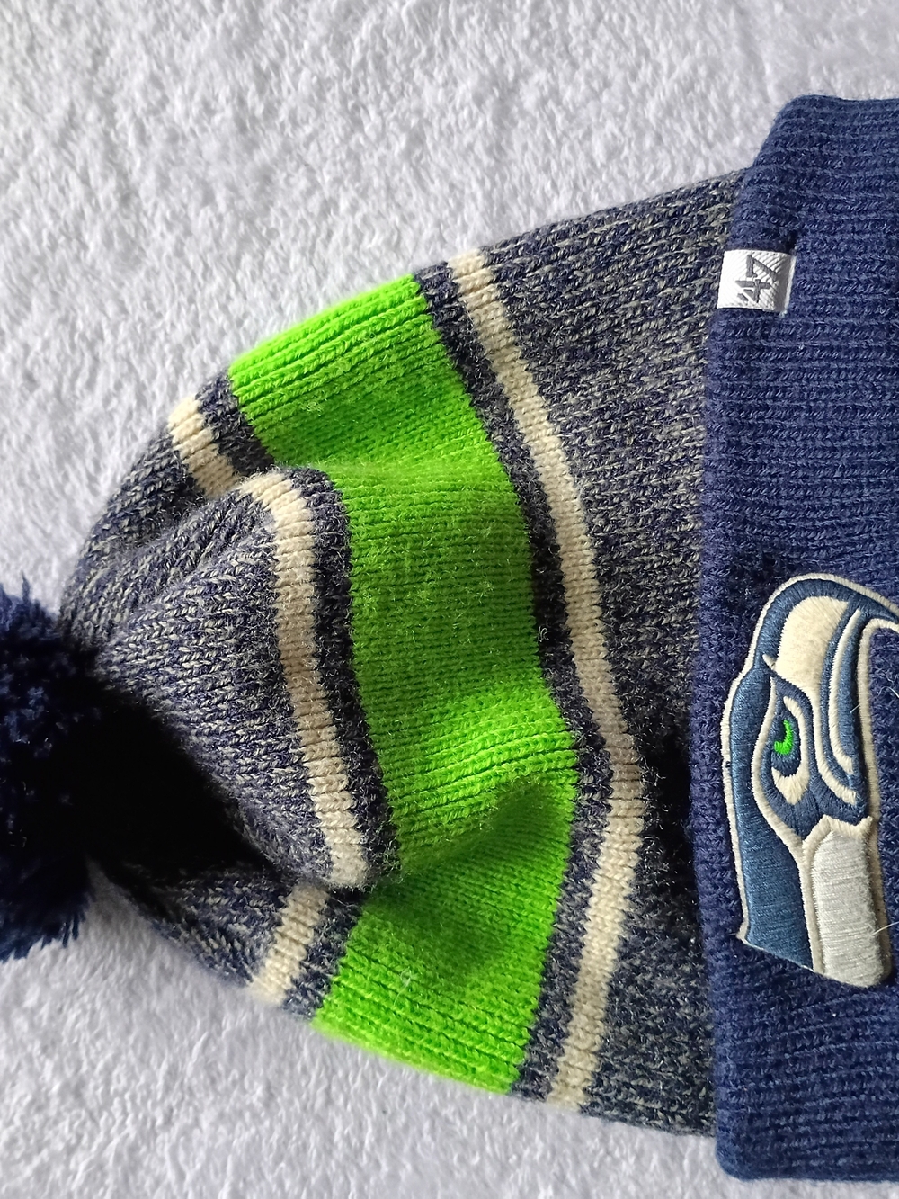 Seattle Seahawks Pompom Beanie